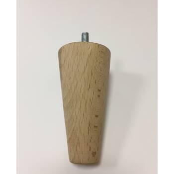 Picior conic din lemn masiv H100