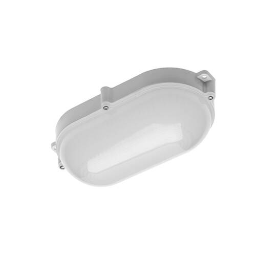 Lampa LED ovala Luxia 10W GTV Alb