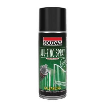 Spray al-zinc lucios profesional Soudal 400ml