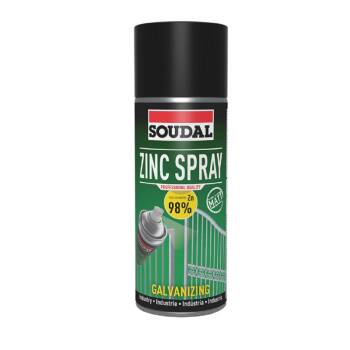 Spray zinc mat profesional Soudal 400ml